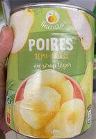 Poires demi-fruit au sirop léger