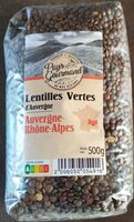 Lentilles vert d'Auvergne
