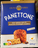 Panettone Pur Beurre aux raisins secs et écorces d’orange confites