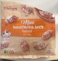 Mini saucissons secs nature