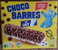 Choc barres au lait