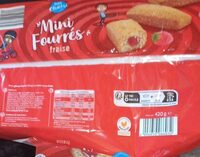 Mini fourré fraise