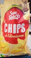 Sur snacks chips à l'ancienne