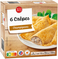 6 Crêpes champignons