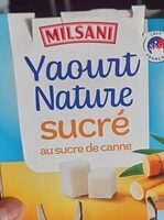 Yaourt nature sucré au sucre de canne