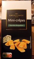 Mini-crêpes fourrées Roquefort
