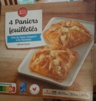 Paniers feuilletés x4