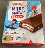 Milky snow