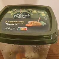 Olives verte au basilic