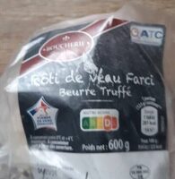 Rôti de veau farci beurre truffé