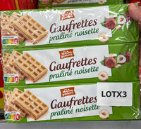 Gaufrettes praliné noisette