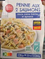 Penne aux 2 saumons