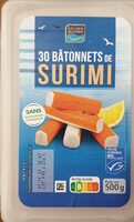 30 bâtonnets de surimi