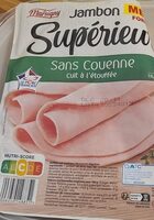 Jambon supérieur sans couenne