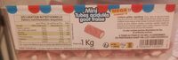 Mini tubes acidulés goût fraise
