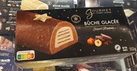 Bûche glacée façon rocher