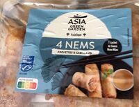 Nems crevettes cabillaud