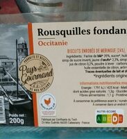 Rousquilles fondantes