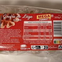 Gaufre de Liège nature