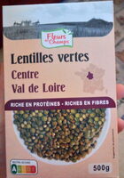 Lentilles vertes - Centre Val de Loire