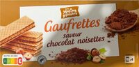 Gauffrettes choco noisettes