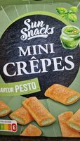 Mini crêpes saveur pesto