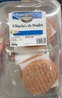 8 hachés de poules