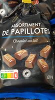 Assortiment de papillotes chocolat au lait