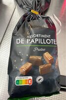 Assortiment de papillotes praliné