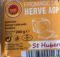Fromage de herve AOP