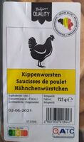 Saucisses de poulet