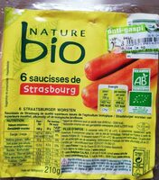 Saucisse de strasbourg