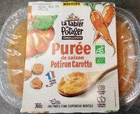 Purée de saison potiron carotte