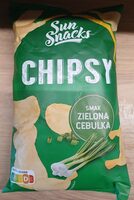 Chipsy ziemniaczane o smaku zielonej cebulki