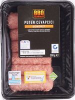 Puten Cevapcici, gewürzt