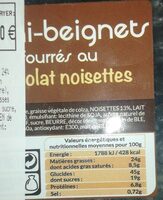 Beignet au chocolat