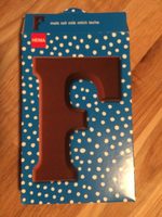 Lettre en chocolat