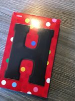 Lettre en chocolat
