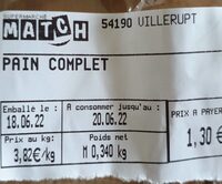 Pain complet