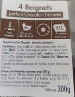 Beignets parfum Chocolat - Noisette