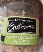 Rillettes de sardine au citron