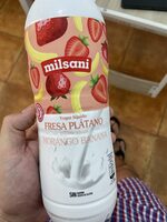 Yogur líquido fresa plátano