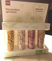 Decoration spinkles