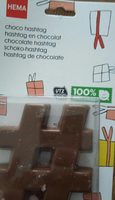 Hastag de chocolat