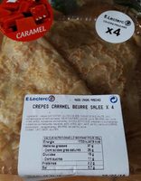 Crêpes caramel beurre salée