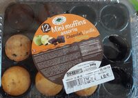 Mini muffins chocolat,vanille,pomme