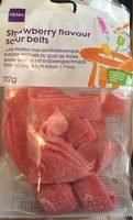 Strawberry Flavour Sour Belts