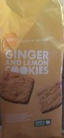 Ginger and lemon cookies