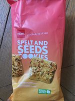 Spelt and seeds cookies