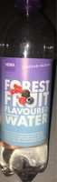 Eau pétillante gout fruit des bois